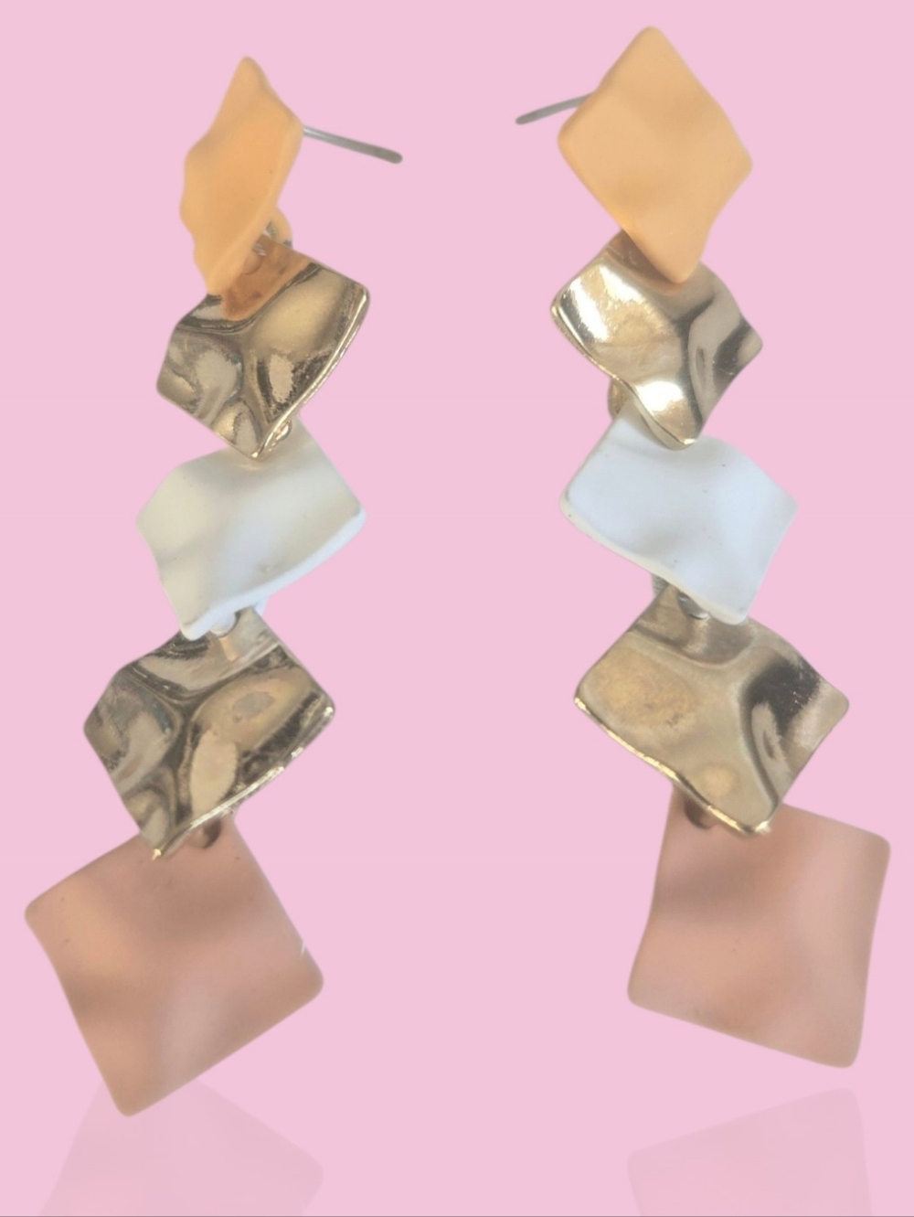 Multi colored earrings